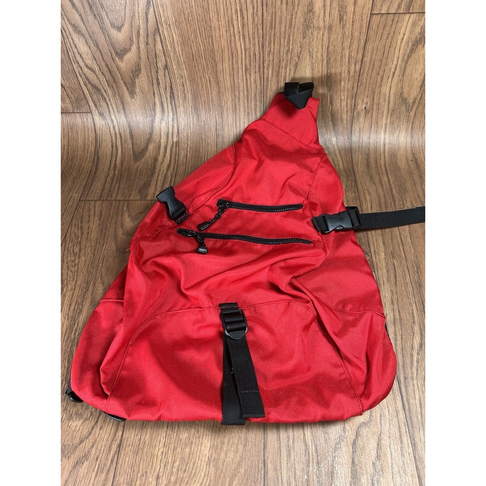 VTG GAP Sling Bag Backpack RED Crossbody Shoulder Tactical Gorpcore Y2K EUC